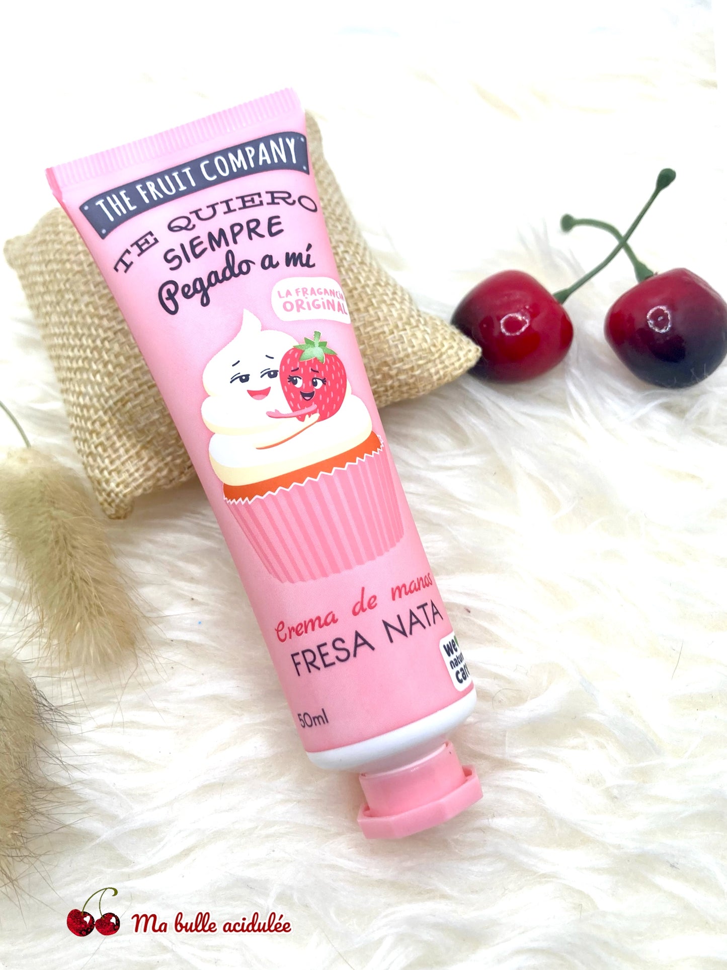 Crème pour les mains, fraise chantilly - The Fruit Company (50ml)