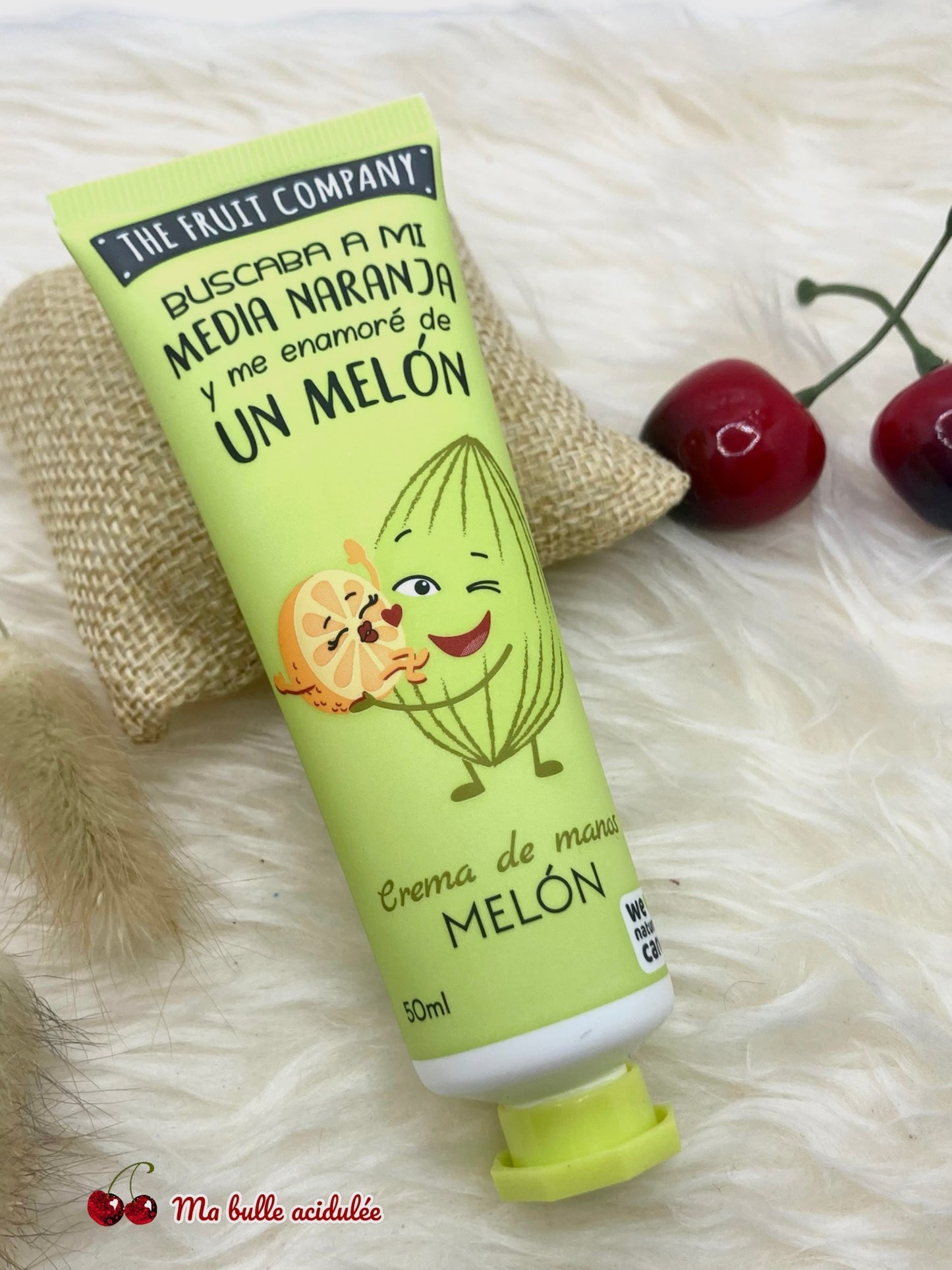 Crème pour les mains, melon - The Fruit Company (50ml)